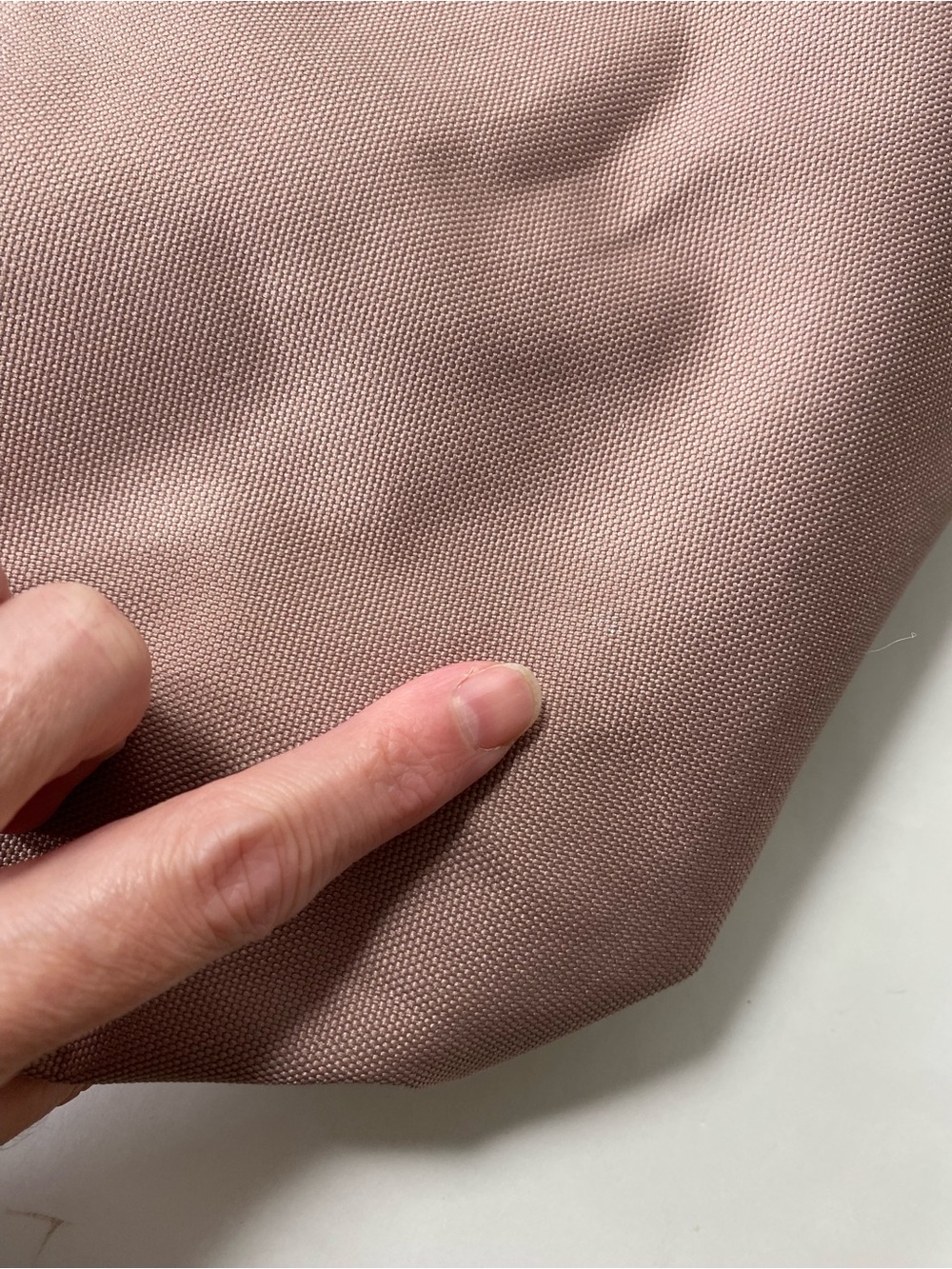 Herschel Supply Co. Mauve Pink Neutral Zipper Tote Bag NWT - Picture 5 of 15